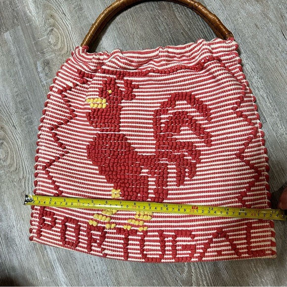 Portugal Rooster Vintage Tote Bag - Picture 6 of 7